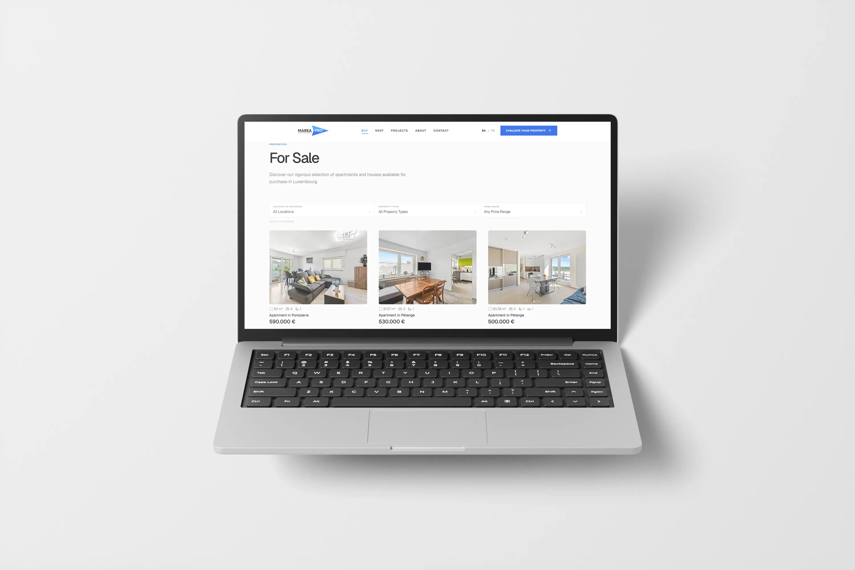 Marea Pro Website
